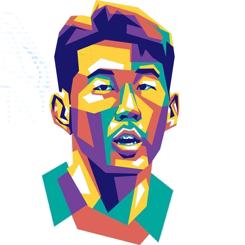 Son Heung Min Wearing Jack Harlow PNG Sublimation Design3 0