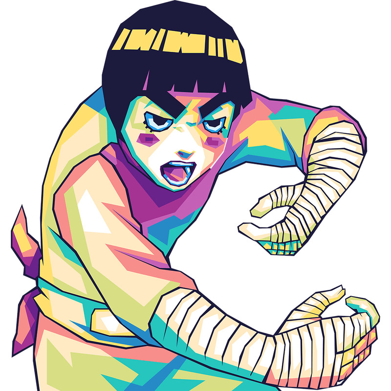Wpap Rock Lee Artistic Sublimation Digital File Perfect For Personalization 0