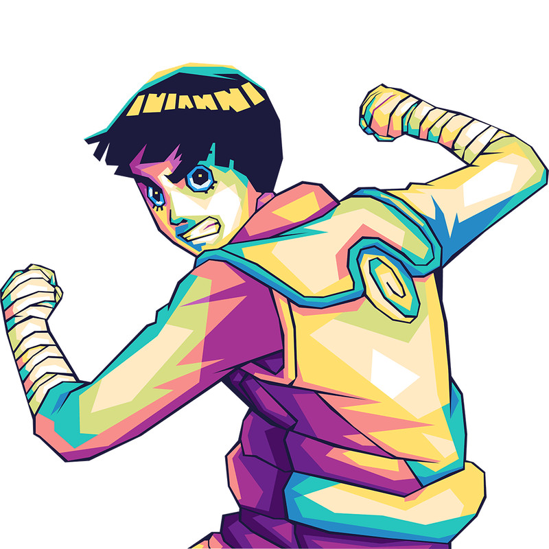 Wpap Rock Lee Artistic Sublimation Digital File Perfect For Personalization1 0