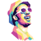 Stevie Wonder Retro PNG Sublimation Digital Download 0