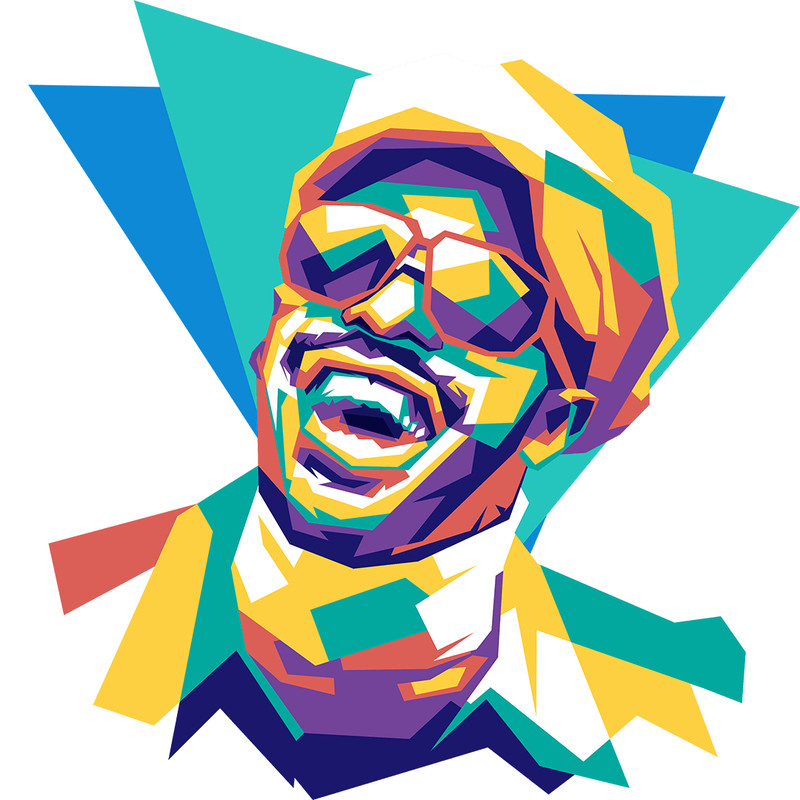 Stevie Wonder Retro PNG Sublimation Digital Download9 0