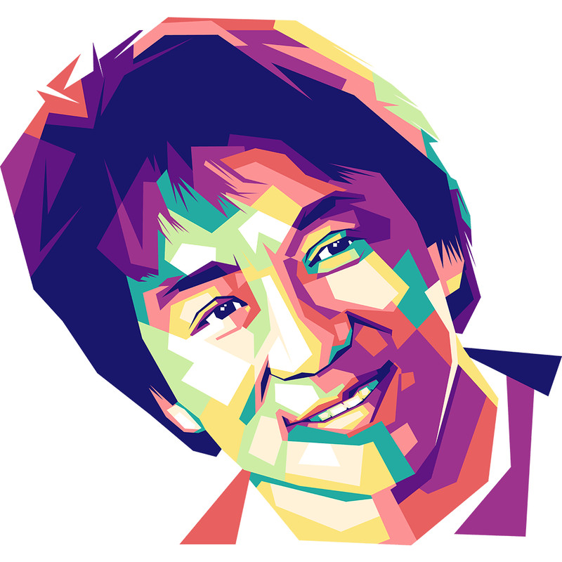 Jackie Chan Retro PNG Sublimation Digital Download2 0