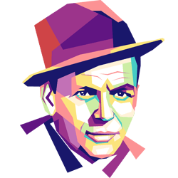 frank sinatra - retro png sublimation digital download