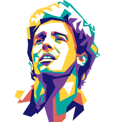 bruce springsteen - retro png sublimation digital download