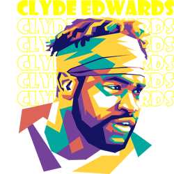 clyde edwards wpap - retro png sublimation digital download