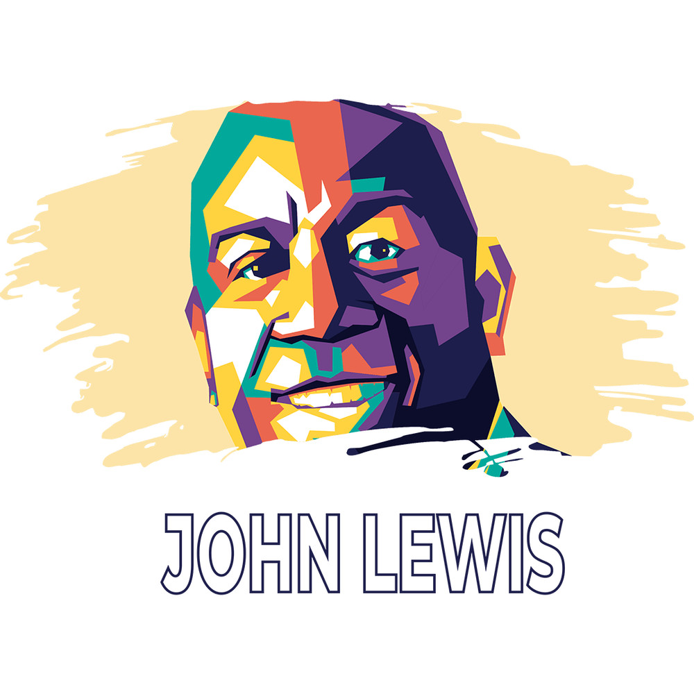 John Lewis Wpap Retro PNG Sublimation Digital Download 0