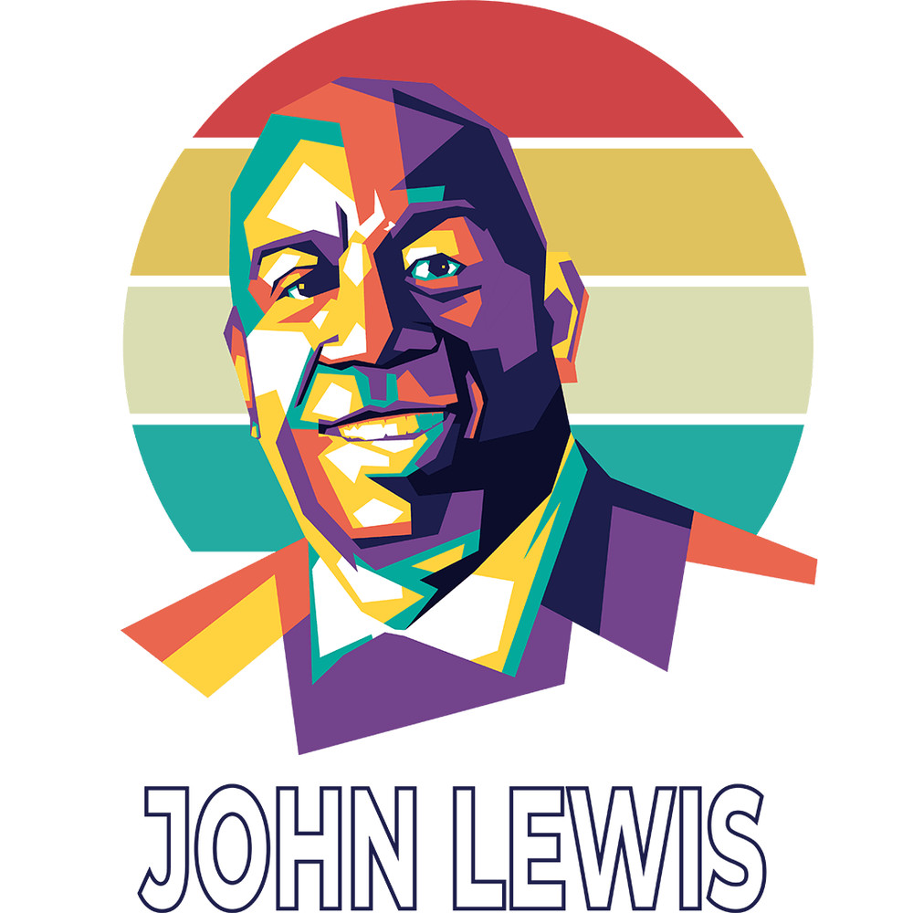 John Lewis Retro PNG Sublimation Digital Download 0