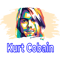 Kurt Cobain1  Retro PNG Sublimation Digital Download 0