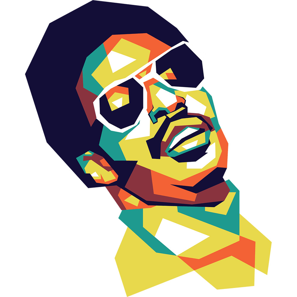 Stevie Wonder 1 Retro PNG Sublimation Digital Download 0
