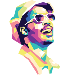 stevie wonder -8 retro png sublimation digital download