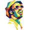 Stevie Wonder 13 Retro PNG Sublimation Digital Download 0