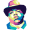 Biggie Wpap Full Collor 1 Retro PNG Sublimation Digital Download 0