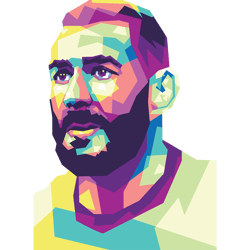 benzema - retro png sublimation digital download