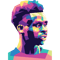 Bukayo Saka Retro PNG Sublimation Digital Download 0