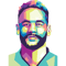 Neymar Retro PNG Sublimation Digital Download 0