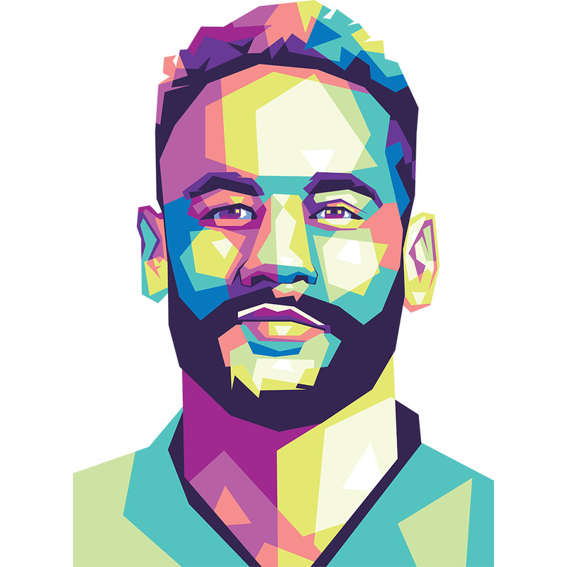 Neymar Retro PNG Sublimation Digital Download 0