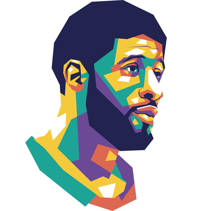 Wpap Paul George Retro PNG Sublimation Digital Download 0