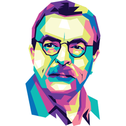 tom selleck wpap fullcollor 1- retro png sublimation digital download
