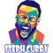Steph Curry6 Retro PNG Sublimation Digital Download 0