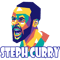 Steph Curry8 Retro PNG Sublimation Digital Download 0