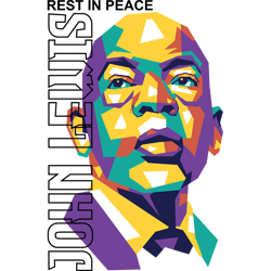 rest in peace sir john lewis2- retro png sublimation digital download