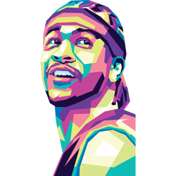 allen iverson 1- retro png sublimation digital download