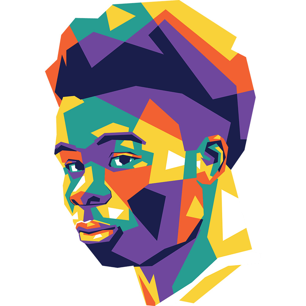 Bukayo Saka On WPAP Art Retro 1 Retro PNG Sublimation Digital Download 0
