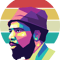 Thelonious Sphere Monk Pop Art Retro Retro PNG Sublimation Digital Download 0