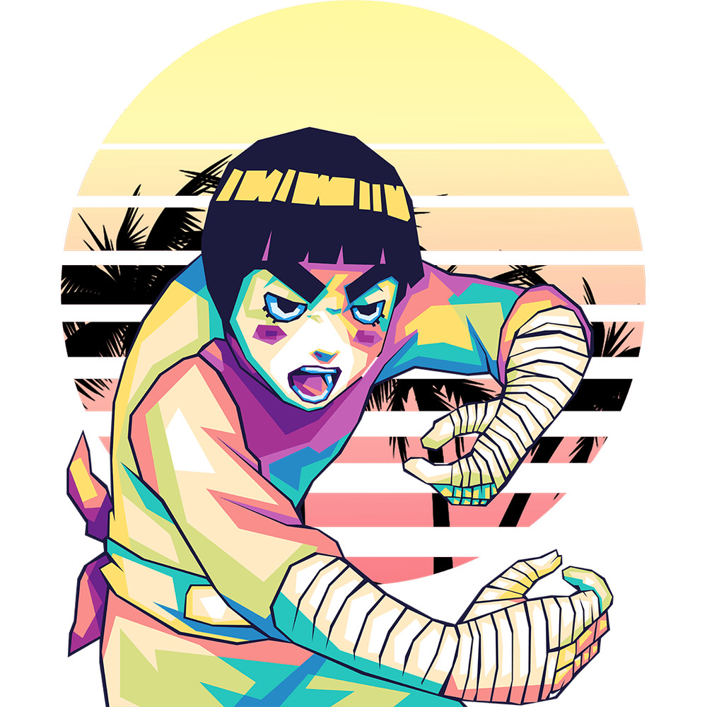 Rock Lee Wpap Retro 0