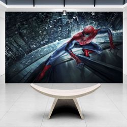 Spider-Man Themed Peel and Stick Wall Mural