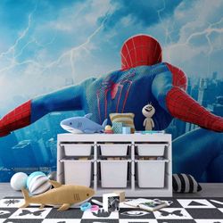 Spider-Man Swing Scene Peel and Stick Wall Mural
