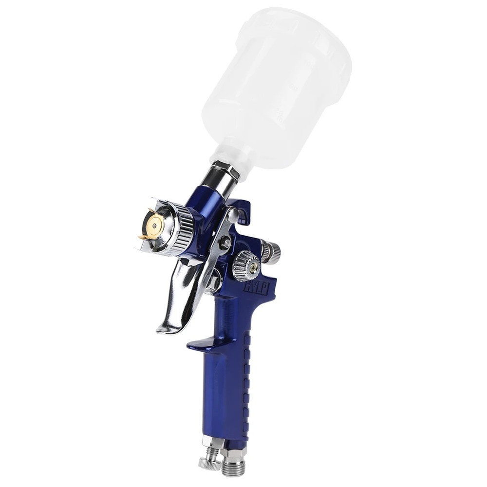 Professional Nozzle Mini Pneumatic Spray Gun Car Painting Repair Tool Gravity Feed Furniture Model 3