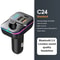 225W Super Fast Charge Bluetooth 50 FM Transmitter For Car Handsfree Call MP3 Player Dual USB Quick 5