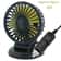 12V/24V USB Car Fan with Cigarette Lighter Plug, Portable, Adjustable Big Wind Mini Fan for All Vehicles