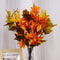 Fall Artificial Maple Leaf Flowers Bouquet Fake Plant For Home Room Decor Wedding Party Decoration 3