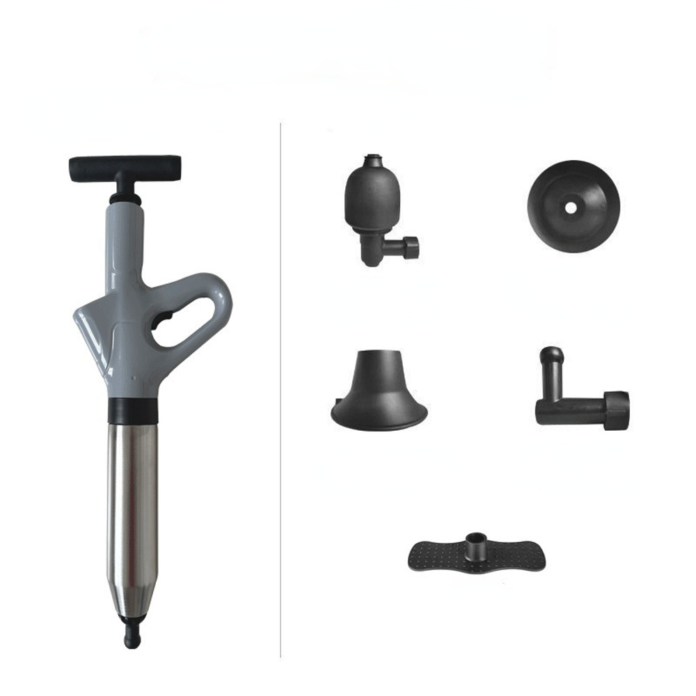 High Pressure Air Drain Blaster Clog Remover Toilet Plunger, Bathroom Kitchen Sink Cleaning Tools, Dredge Clogged Drains