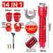 Faucet Sink Wrench Pipe, Wrenches Faucet Sink Installer Kit, Bathroom Kitchen Plumbing Repair Installation Hand Tools