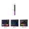 Fluorescent Eyeliner Liquid Set For Halloween Face And Body Paint Multi Use Party Makeup And Stage 2