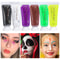 Fluorescent Body Painting Pigments 6 Colors Safe Non Toxic Glow Paint For Face Body Halloween Party 2