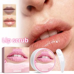 lip scrub for dark lips, removes dead skin, exfoliates and moisturizes, reduces lip wrinkles, natural lip care treatment