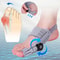 Unisex Bunion Corrector, Hallux Valgus Brace with Rotatable Toe Separator, Adjustable Foot Straightener for Pedicure