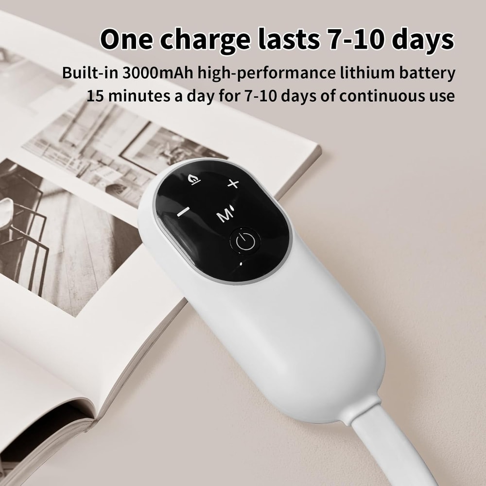 Electric Air Pressure Head Massager with Graphene Heating, 6 Zone Scalp & Eye Massager for Stress Relief, Migraine