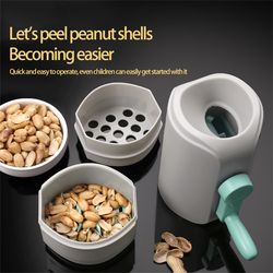 automatic peanut sheller machine,food grade efficient peanut de-shelling tool, peeler opener kitchen gadget