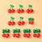 10Pcs 2 Styles Transparent Acrylic Red Cherry Pendants for Women, DIY Jewelry Making Accessories for Bracelet & Necklace