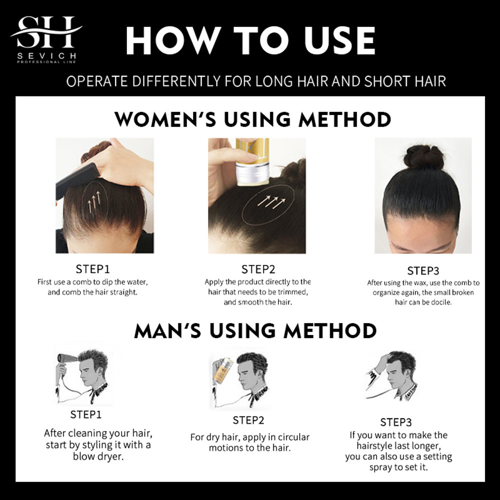 75g16g Hair Wax Stick With Comb Broken Hair Artifact For Edge Control Fixing Fluffy Hair For Childr 4