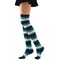 Fashion Colorful Striped Stockings Women Over Knee High Socks For Cosplay Boots NonSlip Comfortable 8