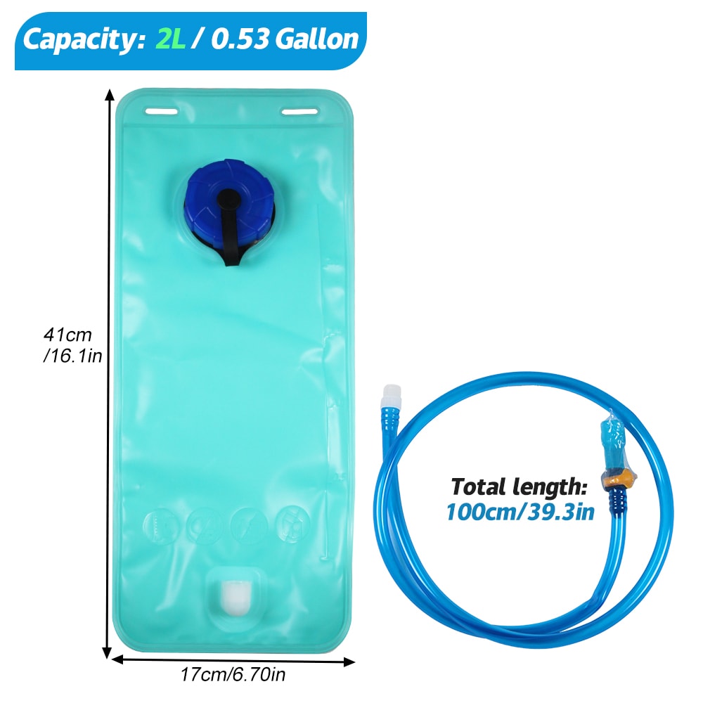 1pc New Lightweight Hydration Backpack for Men & Women, Water Backpack for Running, Hiking, Cycling Outdoor Adventure