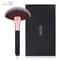 Docolor 3-Piece Makeup Brush Set, Fundation Brush, Flat Top Kabuki & Fan Brush for Contour, Powder, Highlighter, Blush