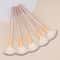 New Practical Facial Brushes Fan Makeup Brushes Set, Soft Portable Mask, Cosmetic Tools for Ladies and Girls