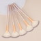 New Practical Facial Brushes Fan Makeup Brushes Set, Soft Portable Mask, Cosmetic Tools for Ladies and Girls